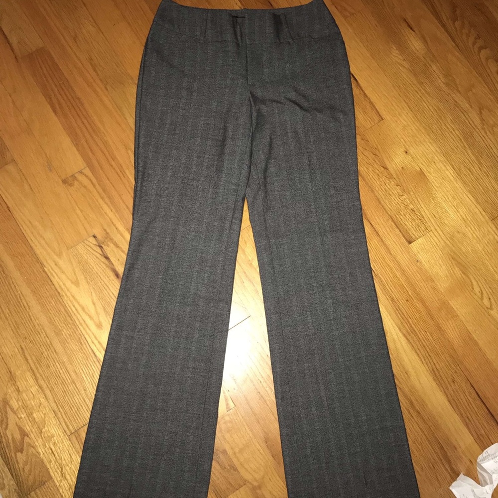 Gray slacks